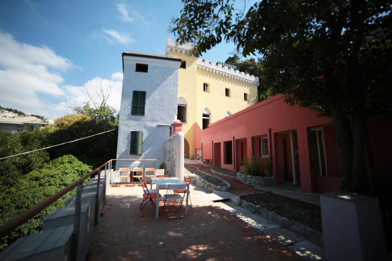 Castle Hostel Genua Exterior foto